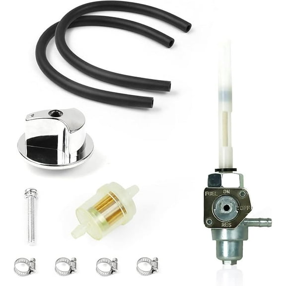 Fuel Valve Petcock Gas Tank Valve Shut Off Switch For HONDA FourTrax 200 TRX 200 SX 1986-1988 FourTrax 250 TRX 250 X 987-1988 1991-1992 Sportrax 300 TRX 300 EX 1986-1988 16950-HB3-005 16950-HC0-015