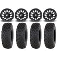 thumbnail image 1 of Fuel Vector 14" Wheels Black 30" Chicane DS Tires Sportsman RZR Ranger, 1 of 4