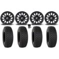 thumbnail image 1 of Fuel Vector 14" Wheels Black 30" DX440 Tires Kawasaki Mule Pro FXT, 1 of 4