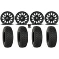 thumbnail image 1 of Fuel Vector 14" Wheels Black 30" DX440 Tires Sportsman RZR Ranger, 1 of 4