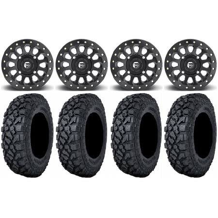 Fuel Vector Beadlock 15" Wheels 32" Klever X/T Tires Sportsman RZR Ranger
