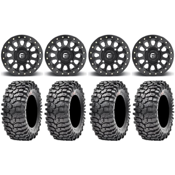 Fuel Vector Beadlock 15" Wheels 32" Roxxzilla Tires Sportsman RZR Ranger