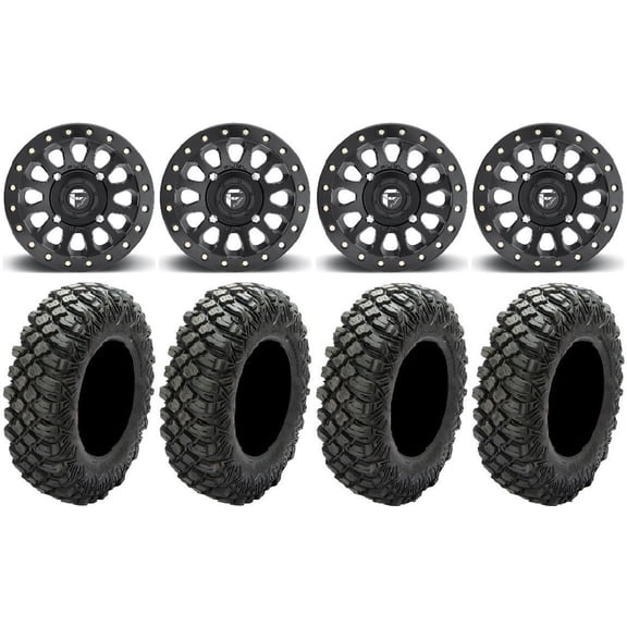 Fuel Vector Beadlock 15" Wheels 35" Crawler XG Tires Polaris RZR XP 1000 / PRO XP / Ranger XP 900/1000