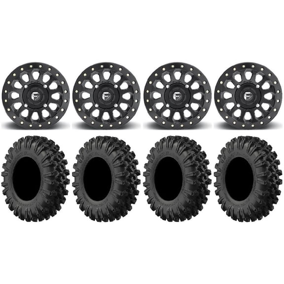 Fuel Vector Beadlock 15" Wheels 37" MotoRavage XL Tires Polaris RZR XP 1000 / PRO XP / Ranger XP 900/1000