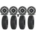 thumbnail image 1 of Fuel Vector Beadlock 15" Wheels Bk 33" Chicane LT Tires Sportsman RZR Ranger, 1 of 4