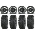 thumbnail image 1 of Fuel Vector Beadlock 15" Wheels Bk 33" Roctane T4 Tires Kawasaki Mule Pro FXT, 1 of 4