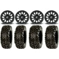 thumbnail image 1 of Fuel Vector MB 14" Wheels 27" Rip Saw Tires Kawasaki Mule Pro FXT, 1 of 4