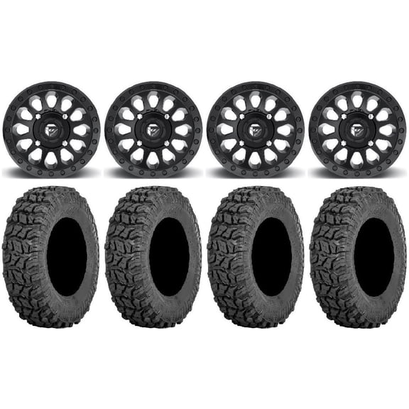 Fuel Vector MB 14" Wheels 28" Coyote Tires Sportsman RZR Ranger