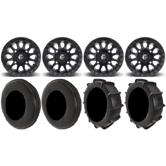 Fuel Vector MB 14" Wheels 28" Dune Tires Polaris RZR XP 1000 / PRO XP / Ranger XP 900/1000