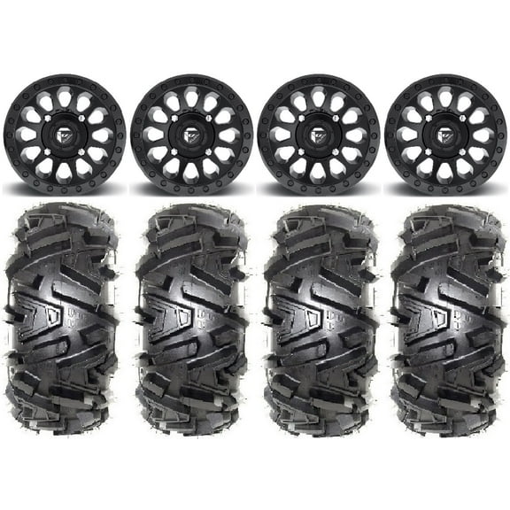 Fuel Vector MB 14" Wheels 30" Moto MTC Tires Polaris RZR XP 1000 / PRO XP / Ranger XP 900/1000