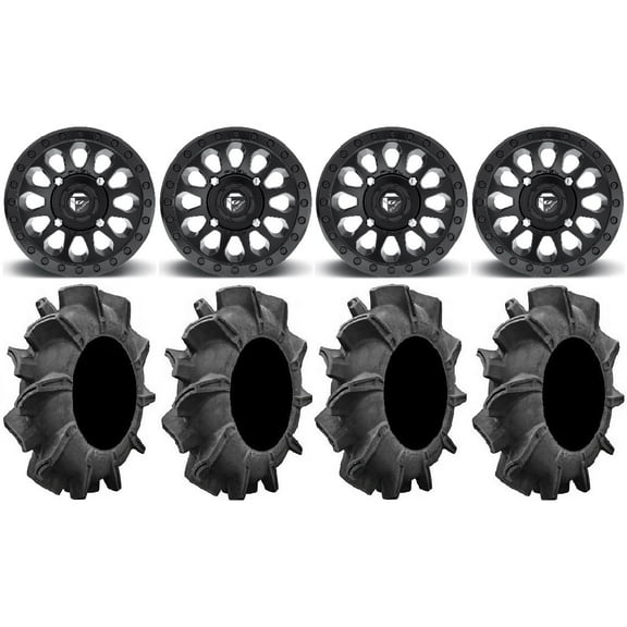 Fuel Vector MB 14" Wheels 32" Assassinator Tires Sportsman RZR Ranger