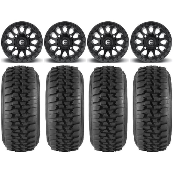 Fuel Vector MB 15" Wheels 32" Desert Series Tires Sportsman RZR Ranger
