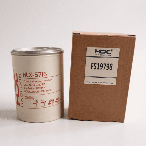 Fuel Water Separator Filter HLX-5716 Cross References Number OEM NO FS19798, Balwdwin BF1347, Donaldson P954925