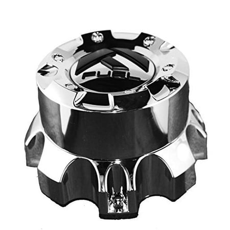 Fuel Wheels 8 Lug Custom Center Cap Chrome (Set of 1) # CAP M-445 1001-60 ST-MQ804-148