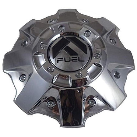 Fuel Wheels Chrome Wheel Center Caps Set of 2# 1001-79 with Screws