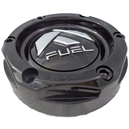 Fuel Wheels Gloss Black Custom Wheel Center Caps Set of 4# 1003-36GB