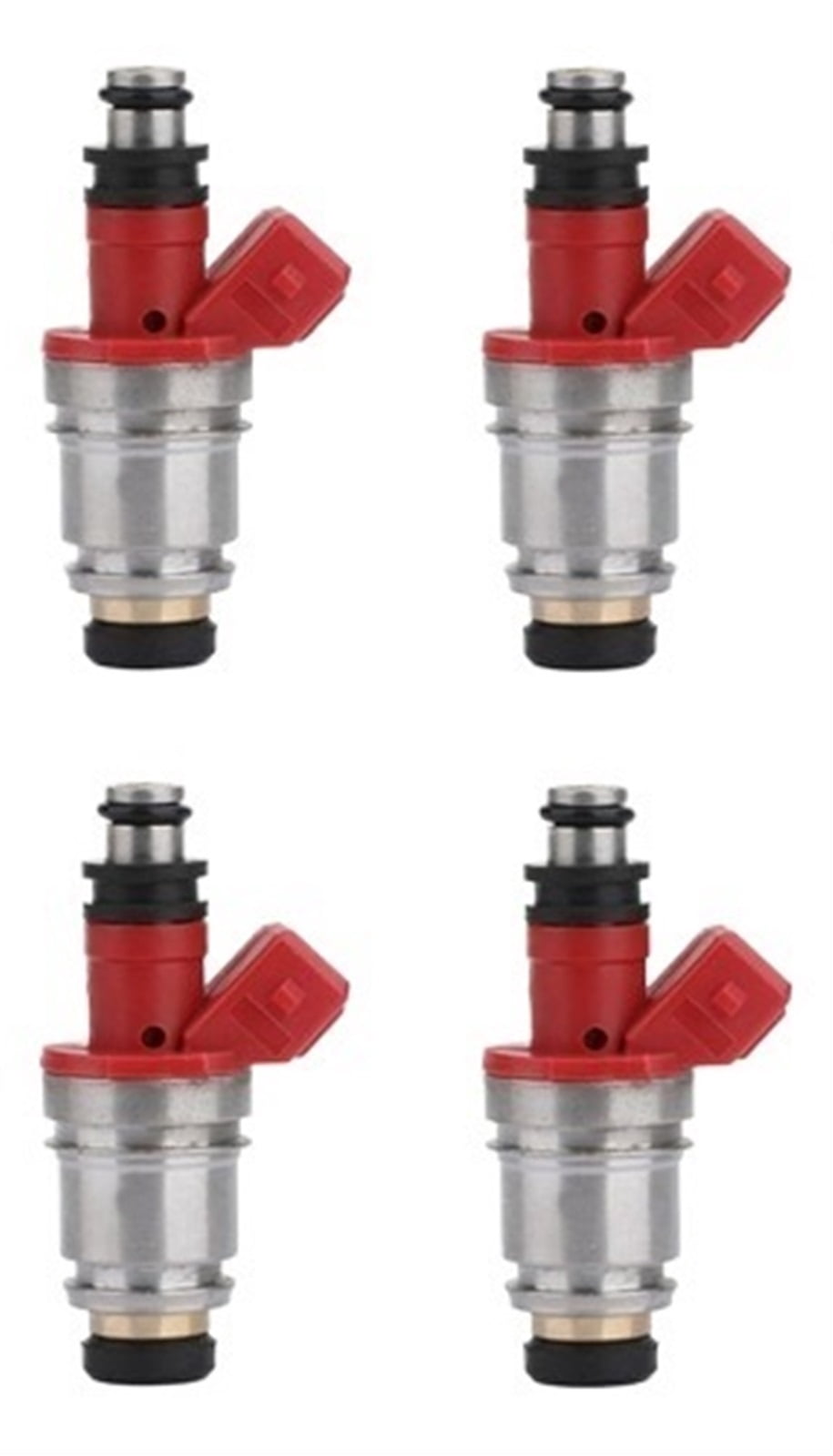 New 4pcs Fuel Injector 16600-86G00 16600-86G10 Fit For Nissan D21 Pickup 2 4l