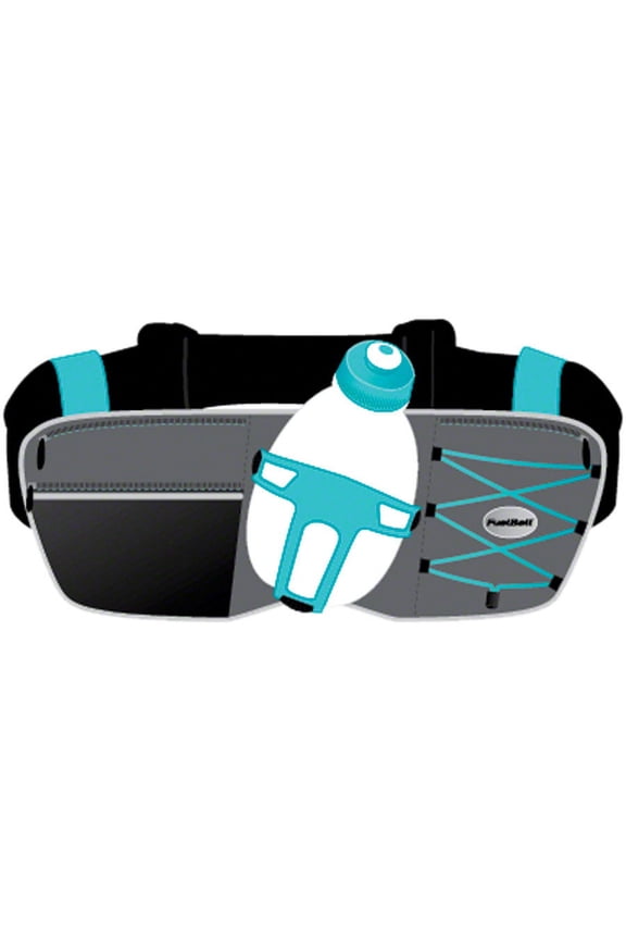 Revenge R10 1-Bottle Hydration Belt: Blue One Size