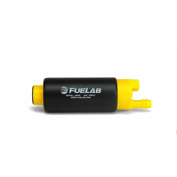 Fuelab 49440 494 High Output In-Tank Electric Fuel Pump - 340 LPH Center Out