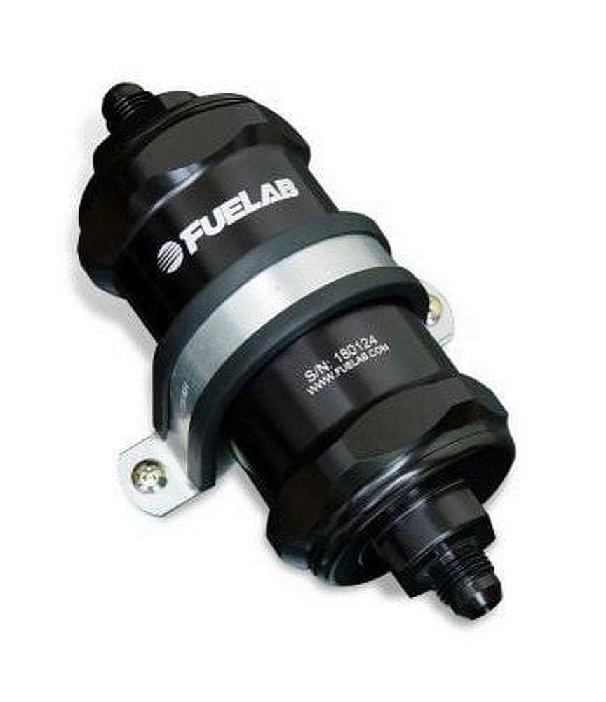 Fuelab 81831-1 818 Series In-Line Fuel Filter with 3 Element