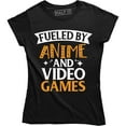 thumbnail image 1 of Fueled By Anime And Video Games Funny Pro Nerd Gaming Gift T-Shirt, 1 of 4