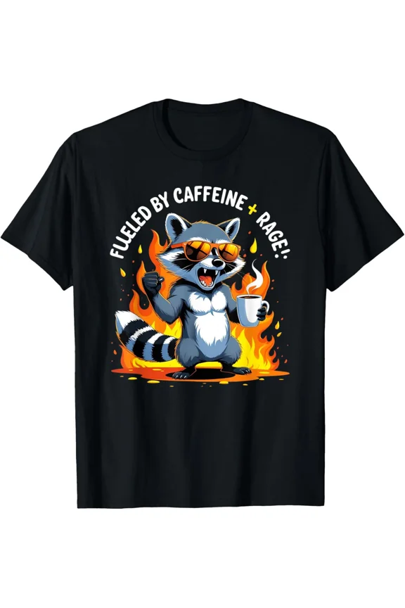Fueled By Caffeine Rage T Shirt