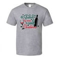 thumbnail image 1 of Fueled By Wine And Christmas Drinking Tee Fun Christmas Tshirt Holiday T Shirt, 1 of 1