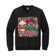 thumbnail image 1 of Fueled by Coffee and Christmas Cheer Sweatshirt, Preppy Holiday Sweatshirt, 1 of 5