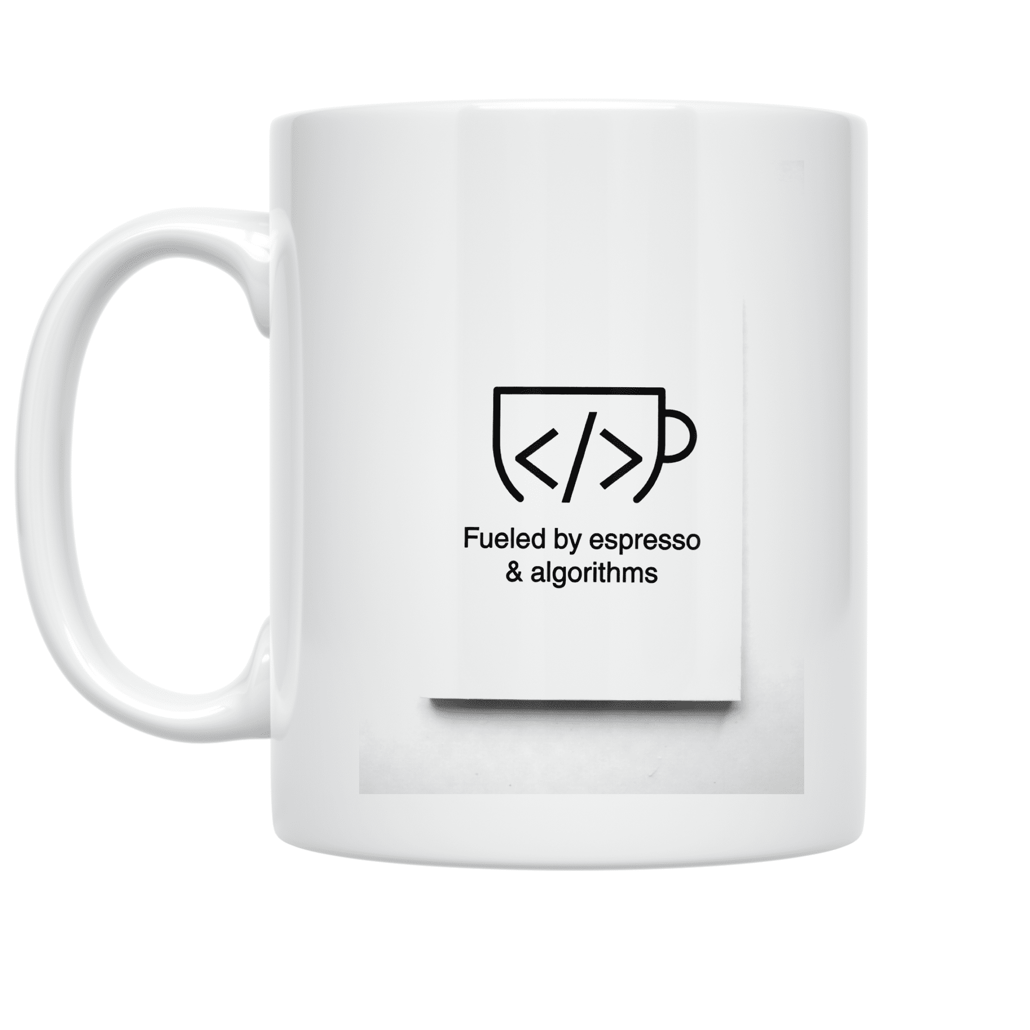 Fueled by Espresso and Algorithms - Tech Enthusiast - 11 oz Ceramic Coffee Mug