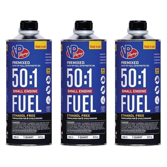 Fuels 6235 SEF 50:1 Premixed 2-Cycle Small Engine Fuel, Quart (3 Pack)