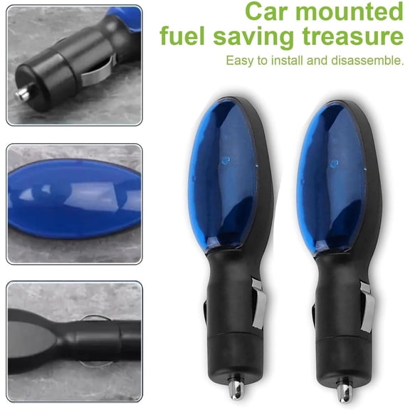 Fuelsync Gas Saver, Fuel Sync Drive Farther, Save More Fuel Instantly, Automotive Spill Saver for Filling Gasoline Lubricants Water Diesel (2Pcs)