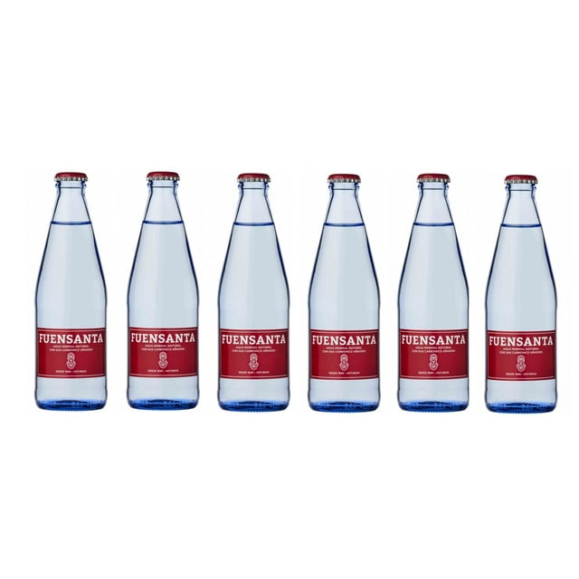 Fuensanta Sparkling Mineral Water - 350 mL (6 Glass Bottles)
