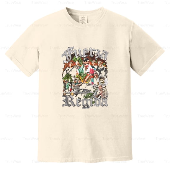 Fuerza Regida, Concert, Tour, Merch, Vintage, Regional Mexican, Music Comfort Color T-Shirt Unisex, up to 4XL