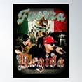 thumbnail image 1 of Fuerza Regida Mexican Poster Wall Art, Modern Wall Decor For Living Room Bedroom, 12x18 UNFRAMED, 1 of 3