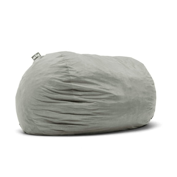 Big Joe Fuf XXL Foam Filled Bean Bag Chair with Removable Cover, 6 feet Giant