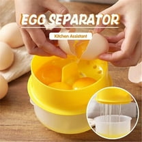 Fufafayo under $5 1Pcs Egg Separator, Egg Separator, Kitchen Tool for Separating Yolk and White, for Baking, Cooking, Easy to Use and Clean, Dishwasher Safe, Practical Gadget, for Home, Restaurant