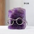 thumbnail image 1 of Fufafayo under $5 1Pcs Natural Amethyst Crystal, Amethyst Crystal Figurine, Natural Stone Hedgehog Sculpture, Handcrafted Desk Ornament and Collectible, Soothing Colors for Home or Office Decor, 1 of 6