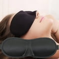 thumbnail image 1 of Fufafayo under $5 1Pcs Sleep Eye Mask, Sleep Mask, 3D Contoured Eye Mask for Sleeping, Light Blocking Blindfold with Memory Foam, Adjustable Strap, for Travel, Nap, Meditation, Night Shift, Bedroom, 1 of 8