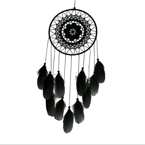 Fufafayo under $5 2Pcs Dream Catcher, Dream Catcher, Lace and Bead Hanging Ornament with Feathers, Bohemian Wall Decor for Bedroom, Living Room, Window, Gift for Friends, Housewarming, Festival