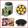 thumbnail image 1 of Fufafayo under $5 2Pcs Silicone Cake Molds, Air Fryer Accessories, Silicone Baking Cup Set of Seven for Muffins Cupcakes, Reusable Round Cake Pan for Oven Countertop Cooking, 1 of 9