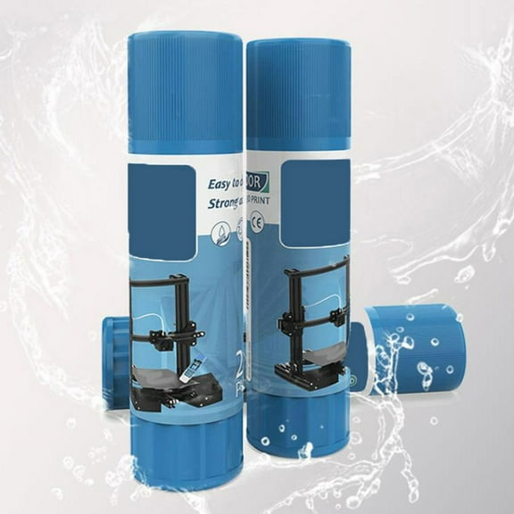 Fufafayo under $5 3D Printer Adhesive Glue, 3D Printer Bed Adhesive Glue Stick, Water Soluble PVP Solid Glue for Heated Bed, Anti Warping Adhesion Promoter for Printing