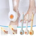 thumbnail image 1 of Fufafayo under $5 3Pcs Bath Brush, Bath Brush, Silicone Massage Brush with Suction Cups, Wall Mount Scrubber for Shower, Soft Bristle Brush for Back and Feet, Gentle Cleaning for Adults and Kids, 1 of 9