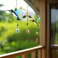 thumbnail image 1 of Fufafayo under $5 3Pcs Wind Chime, Wind Chime, Metal Hanging Decor for Balcony and Garden, Handmade Bead and Shell Wind Chime for Outdoor and Indoor, Soothing Sound Maker for Patio and Window, 1 of 9