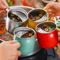 thumbnail image 1 of Fufafayo under $5 4Pcs Tea Cup, Tea Cup, 304 Stainless Steel Crescent Cup, High Value Mug Cup with Slag Separator, Filter Tea Cup, Travel Tea Infuser, Office Mug, Camping Cup, Gift for Tea Lovers, 1 of 9
