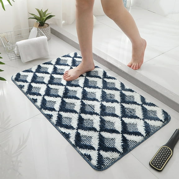 Fufafayo under $5 Area Rug, Machine Woven Carpet for Bedroom Entryway, Non-Slip Padding for Safety, Absorbent Surface for High Traffic Areas, Soft Comfortable Floor Covering