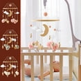 thumbnail image 1 of Fufafayo under $5 Baby Crib Mobile, Wooden Felt Hanging Decor for Nursery, Wind Chime Mobile for Infant Bed, Hand Eye Coordination Toy for Babies, Gift Decor for Crib Stroller, 1 of 9