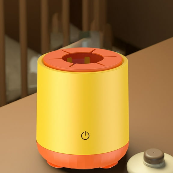 Fufafayo under $5 Baby Milk Shaker, Milk Shaker, Silent Baby Milk Maker, Automatic Bottle Mixer for Infant Formula, Wireless Electric Stirrer to Avoid Lumps, Relieve Flatulence, USB Charging