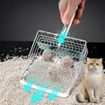 thumbnail image 1 of Fufafayo under $5 Cat Litter Scoop, Metal Cat Litter Scoop, Adjustable Sliding Baffle to Switch Size Hole, Pooper Scooper for Cats, Cat Litter Scooper for Cat & Dog Litter Box, 1 of 8