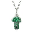 thumbnail image 1 of Fufafayo under $5 Crystal Pendant Necklace, Vintage Pendant Necklace, Silk Cord Necklace with Natural Crystal Pendant, Bohemian Jewelry, Adjustable Length, for Women, Gift, Party, Wedding, 1 of 2