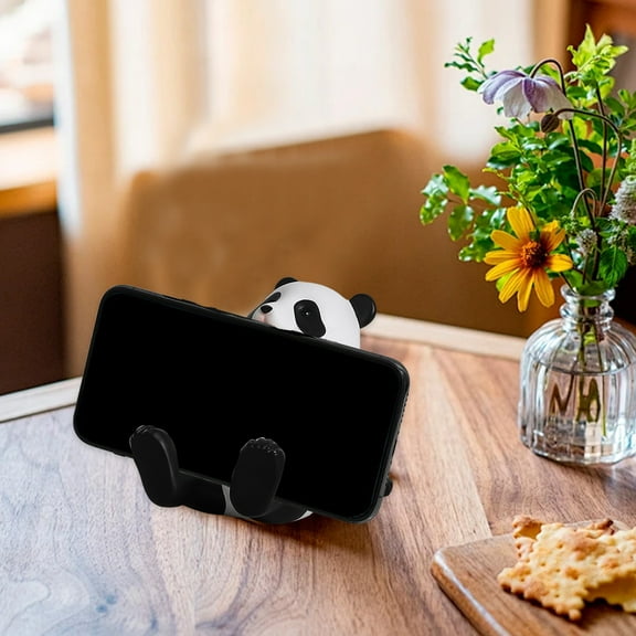 Fufafayo under $5 Desktop Decorations Set, Cute Cartoon Cell Phone Stand Holder, Office Desk Organizer Accessory, Home Study Tabletop Decor, Novelty Gift Items Collection